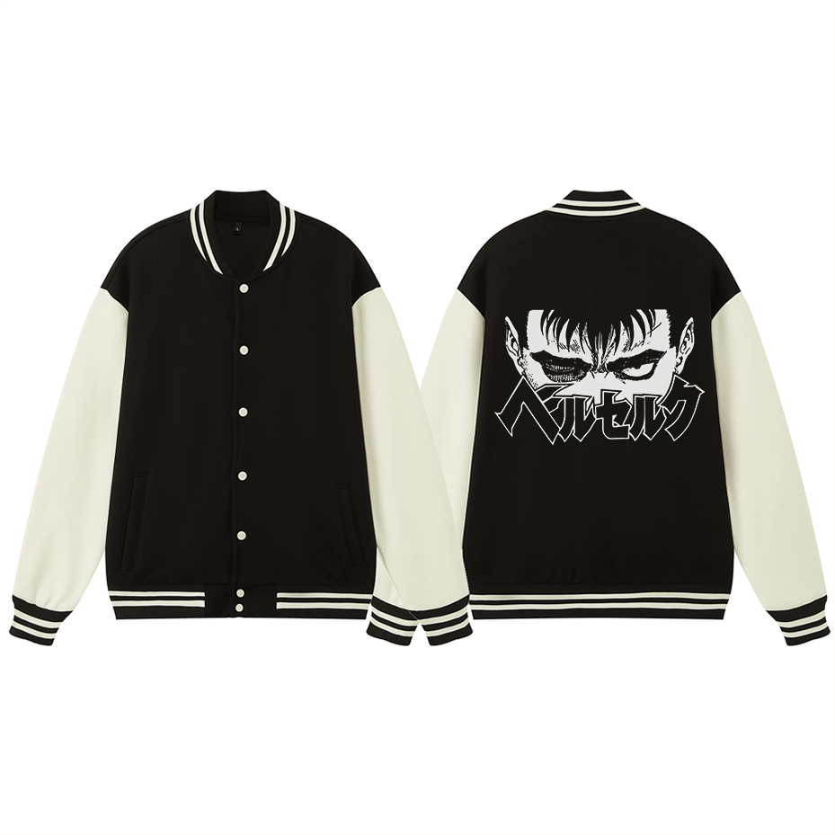 GUTS GRINNING - BASEBALL VARSITY JACKET