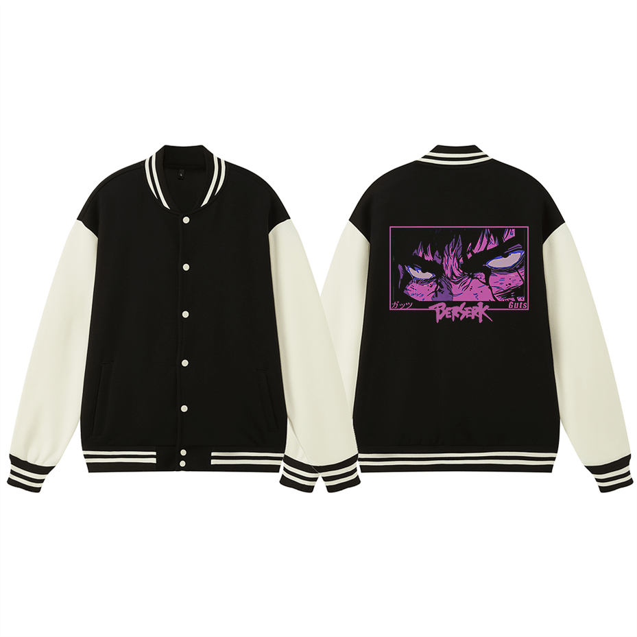 DEATH STARE- BASEBALL VARSITY JACKET