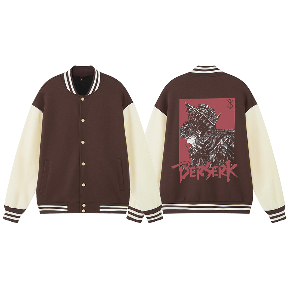 GUTS ENGULFED - BASEBALL VARSITY JACKET