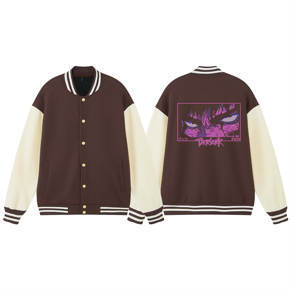 DEATH STARE- BASEBALL VARSITY JACKET