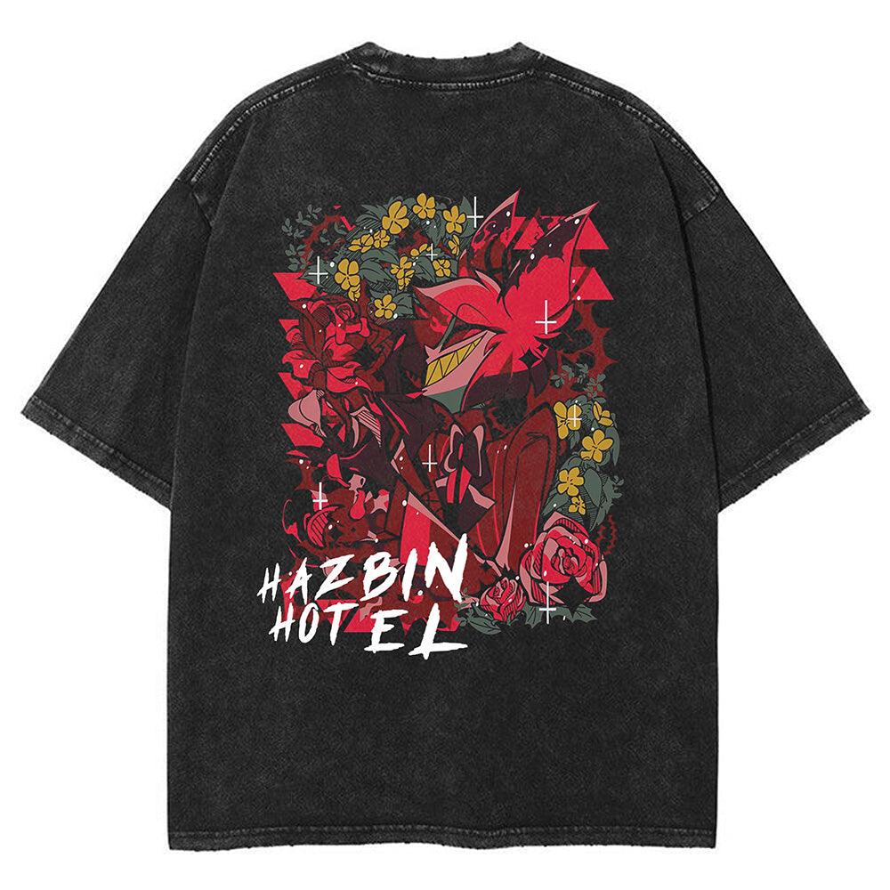 HAZBIN HOTEL OLD WASH TEE