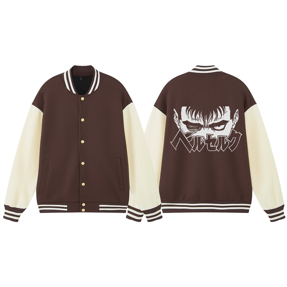 GUTS GRINNING - BASEBALL VARSITY JACKET