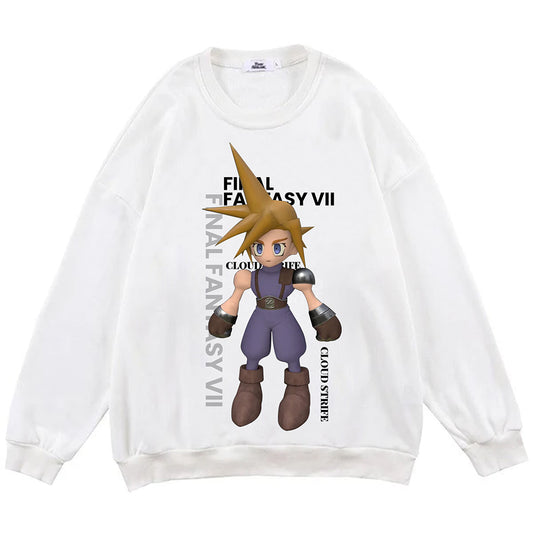 Final Fantasy VII Q Cartoon Design SWEATER