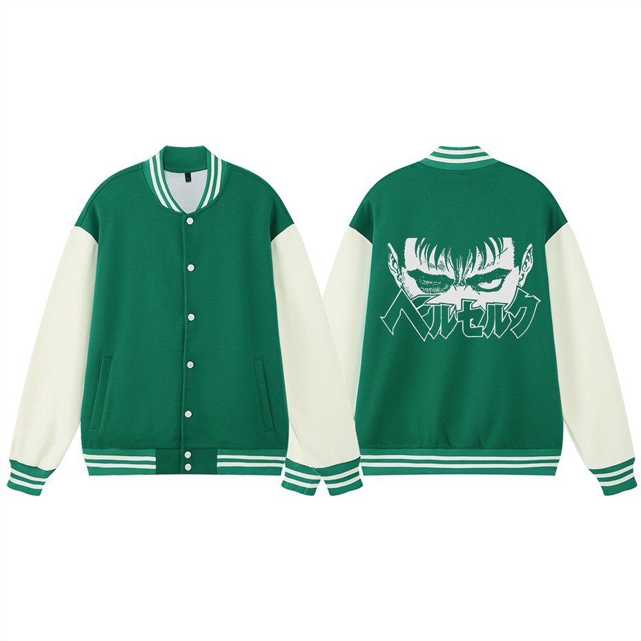 GUTS GRINNING - BASEBALL VARSITY JACKET