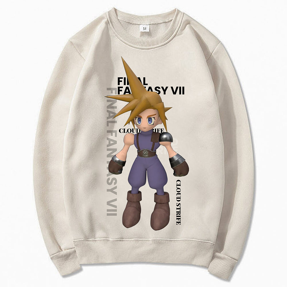 Final Fantasy VII Q Cartoon Design SWEATER