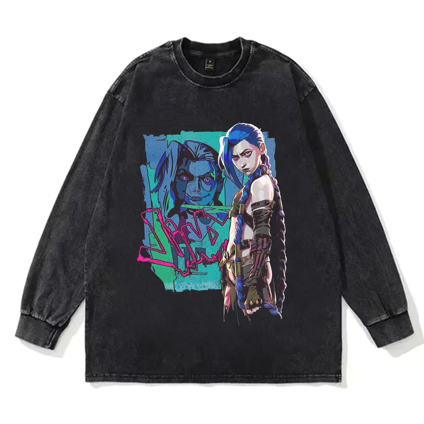 Arcane Season 2 League of Legends LOL Jinx B Version  Hoodie