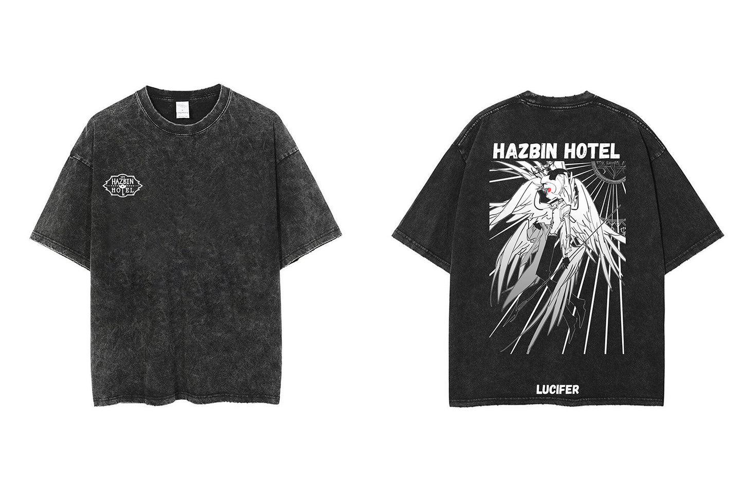 HAZBIN HOTEL LUCIFER AND ADAM ORIGINAL TEE