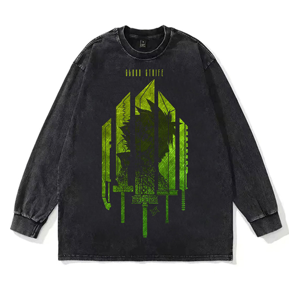 Final Fantasy VII Light & Shadow Design SWEATER