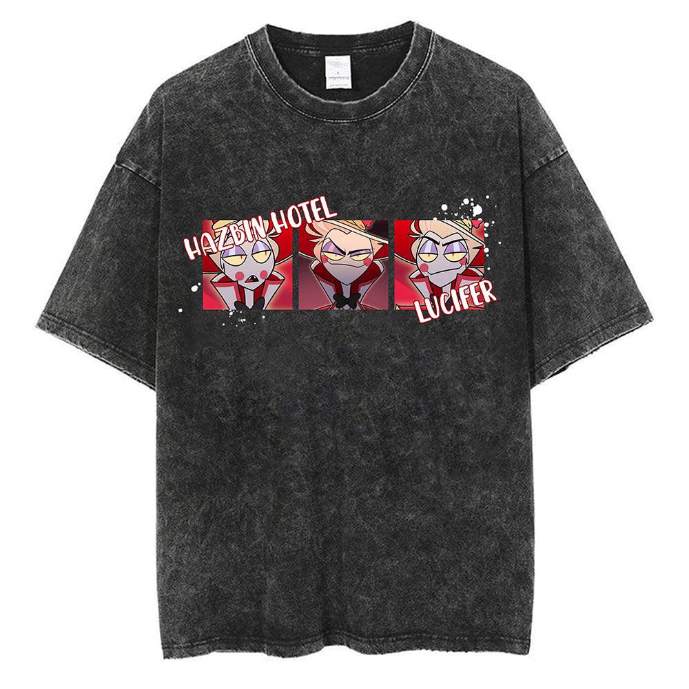 HAZBIN HOTEL THREE LUCIFER ORIGINAL TEE