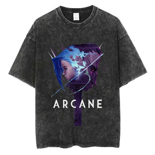 Arcane Season 2 League of Legends LOL Jinx T-shirt