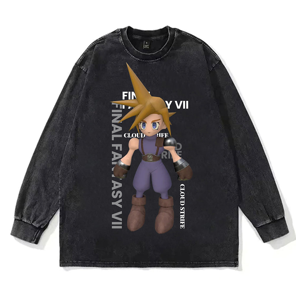 Final Fantasy VII Q Cartoon Design SWEATER