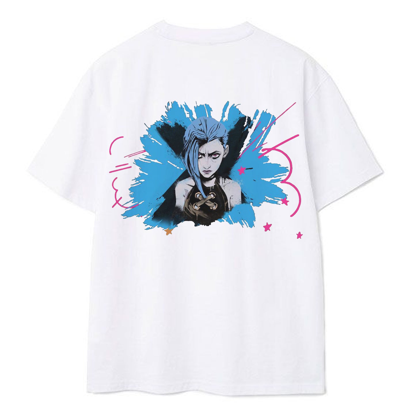 Arcane Season 2 League of Legends LOL Jinx B Version T-shirt