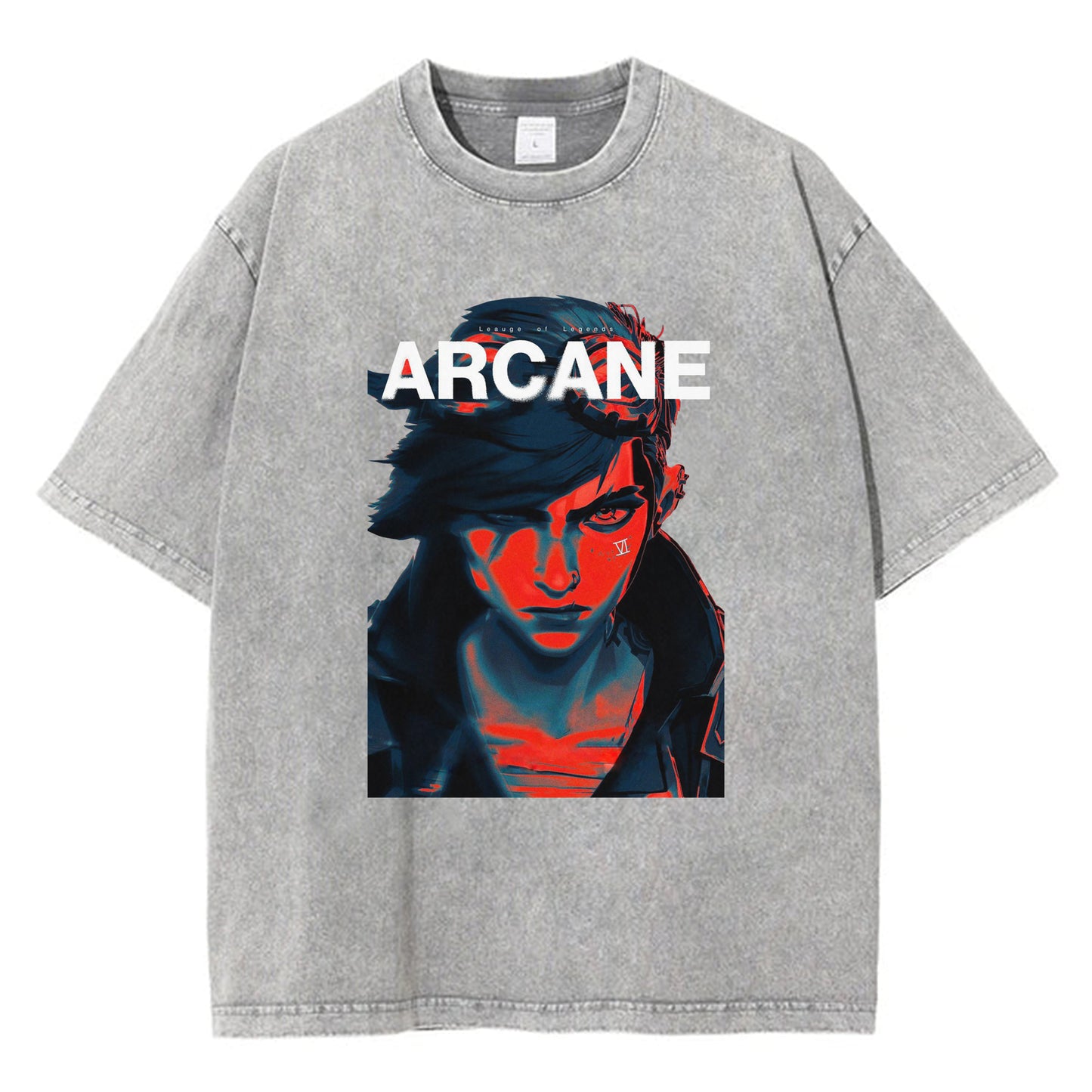 Arcane Season 2 League of Legends LOL Vi T-shirt