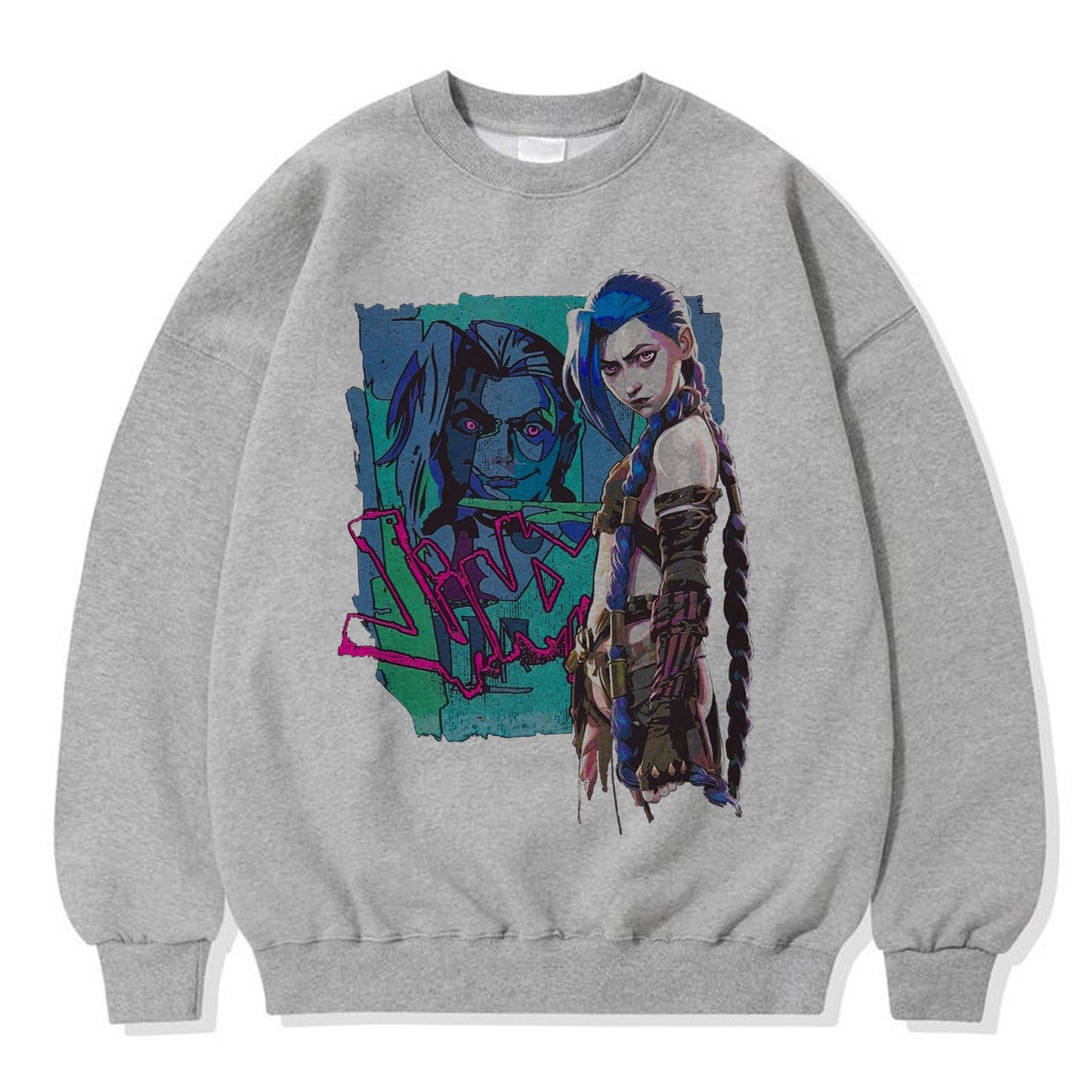 Arcane Season 2 League of Legends LOL Jinx B Version  Hoodie