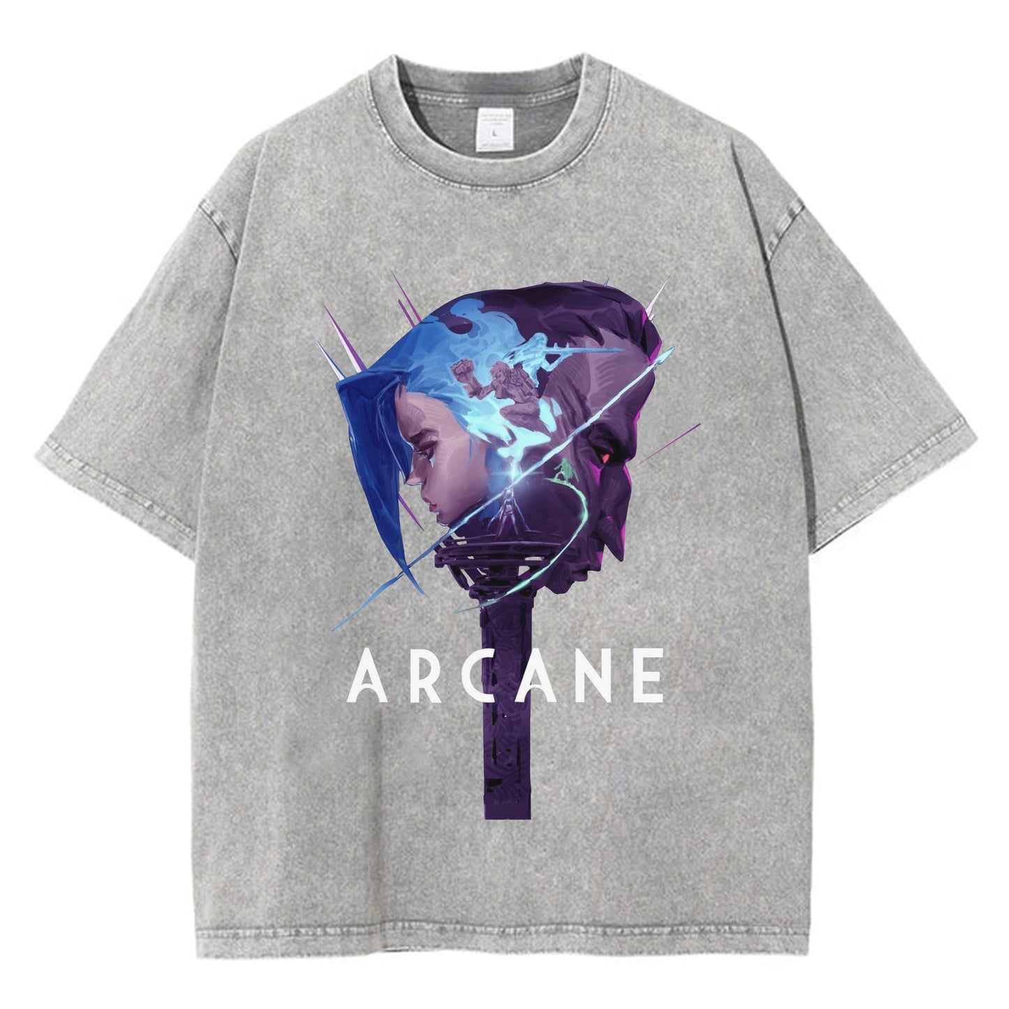 Arcane Season 2 League of Legends LOL Jinx T-shirt