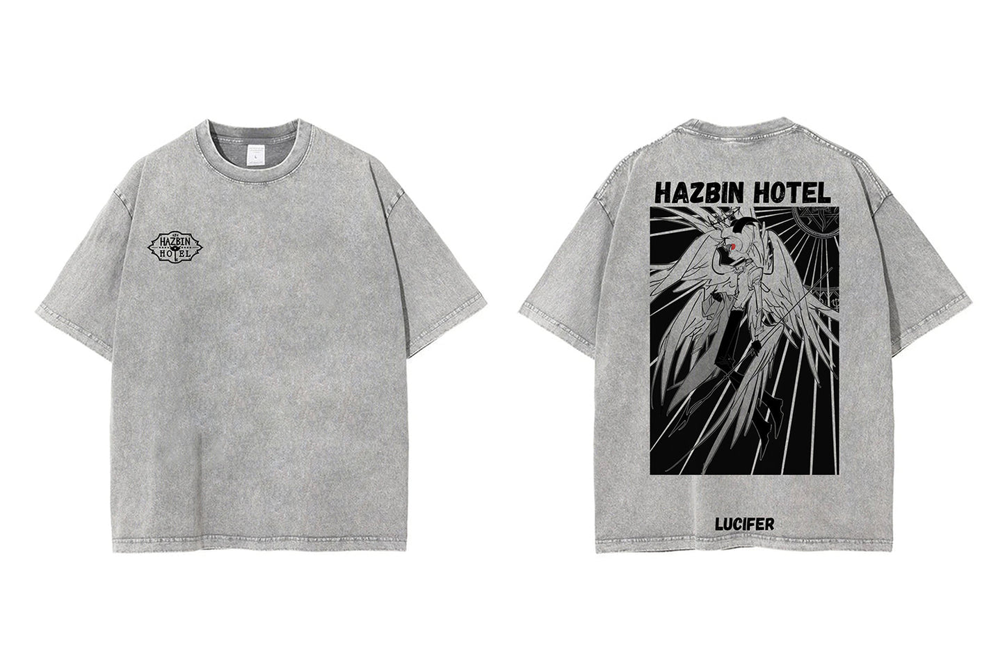 HAZBIN HOTEL LUCIFER AND ADAM ORIGINAL TEE