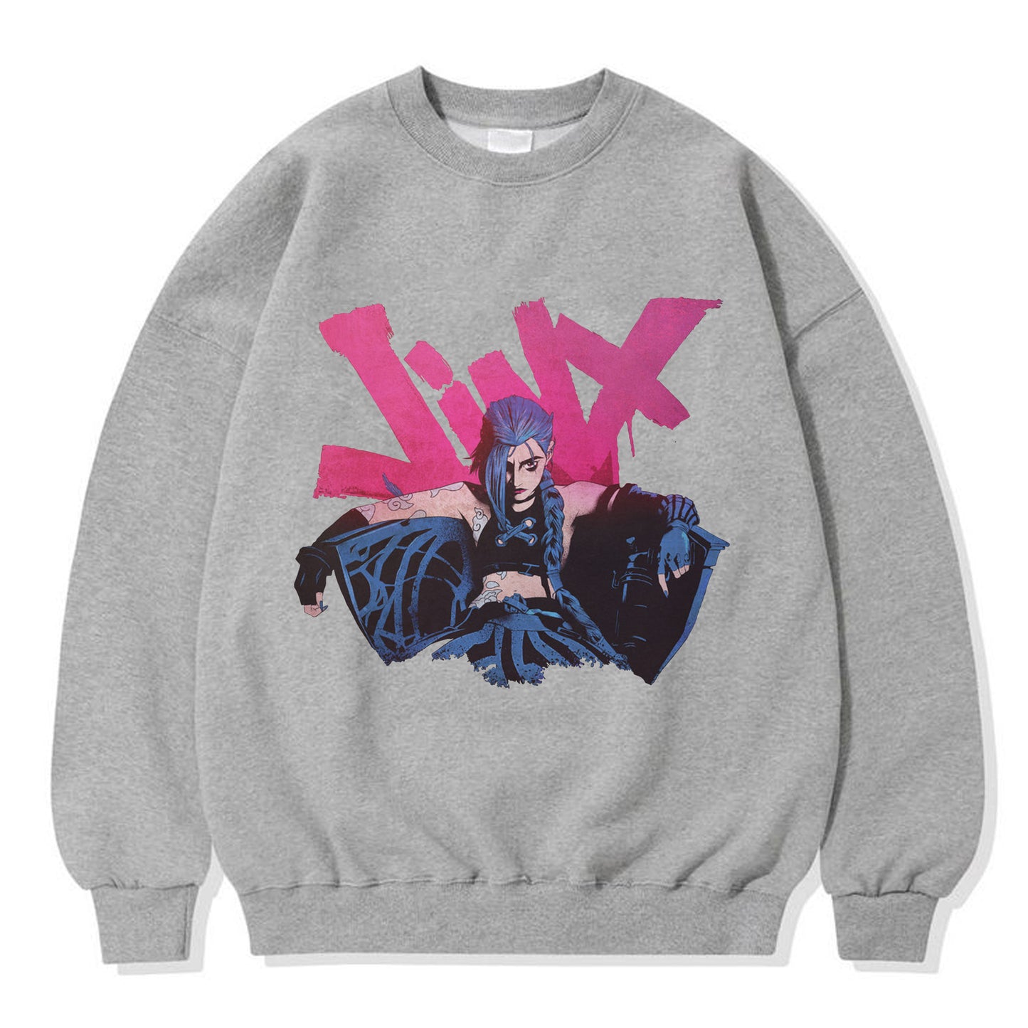 Arcane Season 2 League of Legends LOL Jinx Battle Hoodie