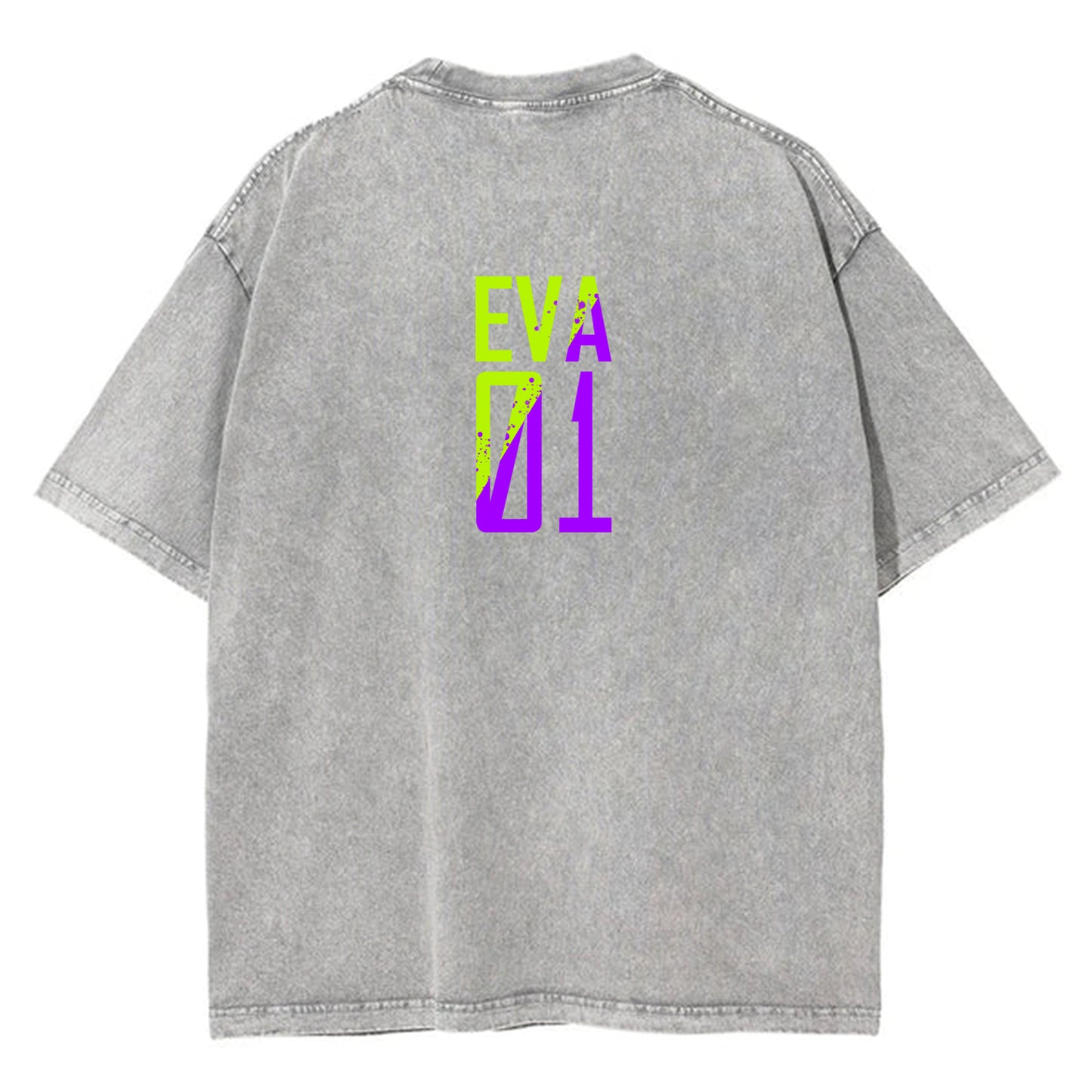 EVANGELION T Shirt Men Fashion Summer EVA 01 TEE