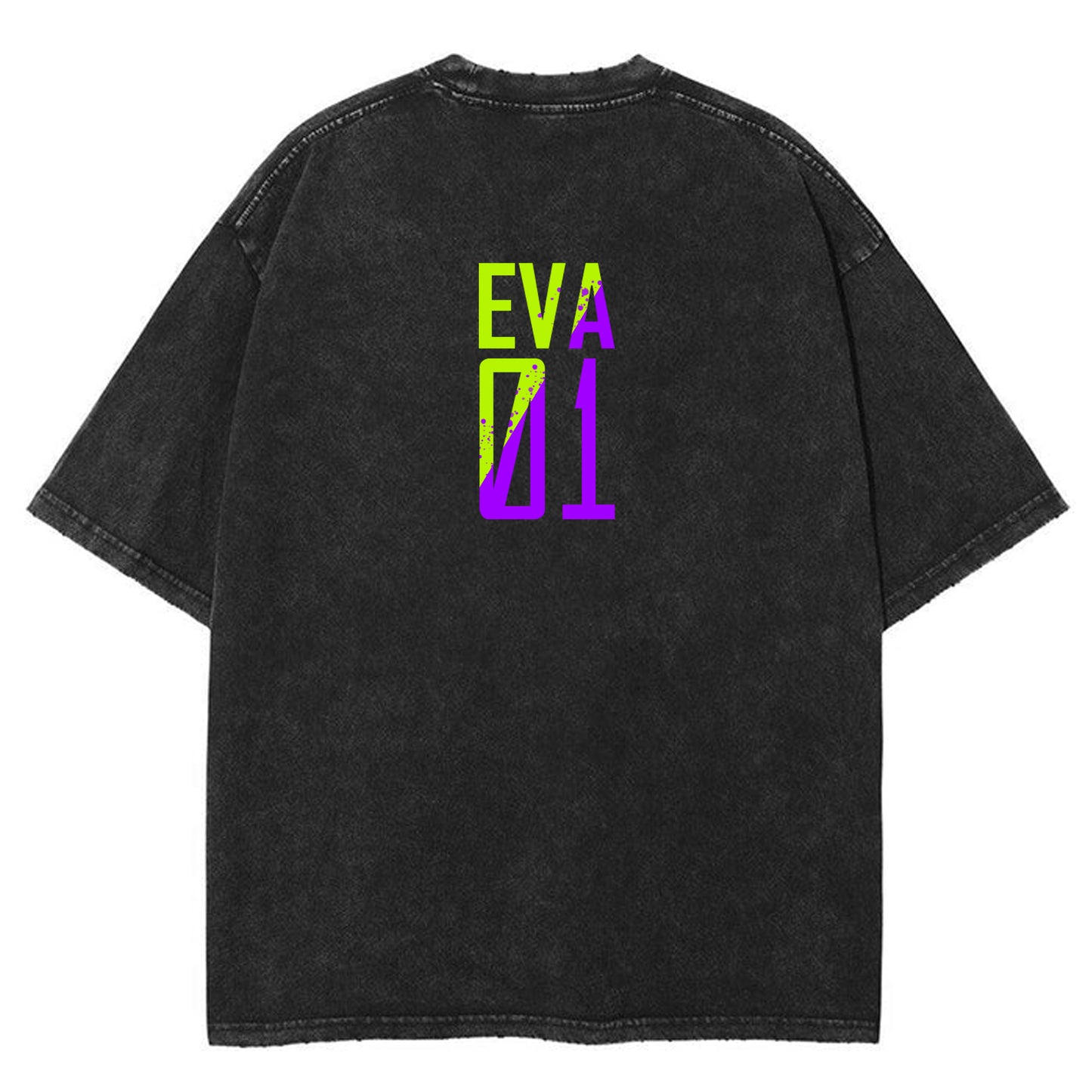 EVANGELION T Shirt Men Fashion Summer EVA 01 TEE