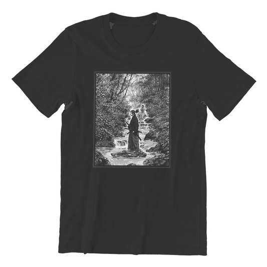 WISDOM OF THE WARIOR BLACK TEE