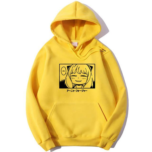 ANYA "HUH" FACE HOODIE