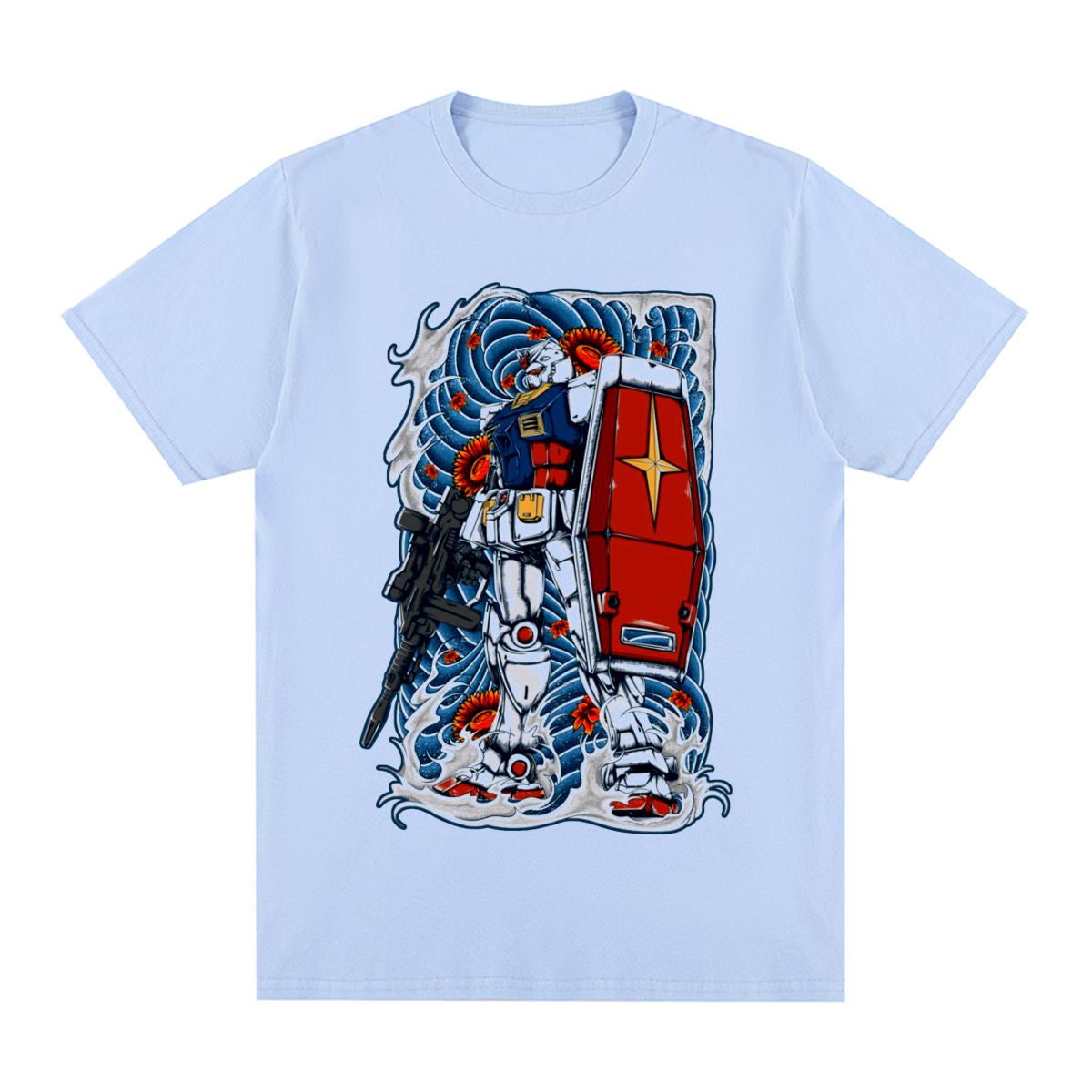 GUNDAM SHIELD CROSS TEE