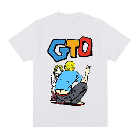 GTO ONIZUKA KANZAKI WHITE TEE