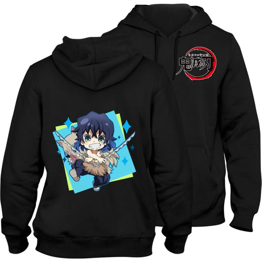 INOSUKE DOUBLE-SWORD HOODIE