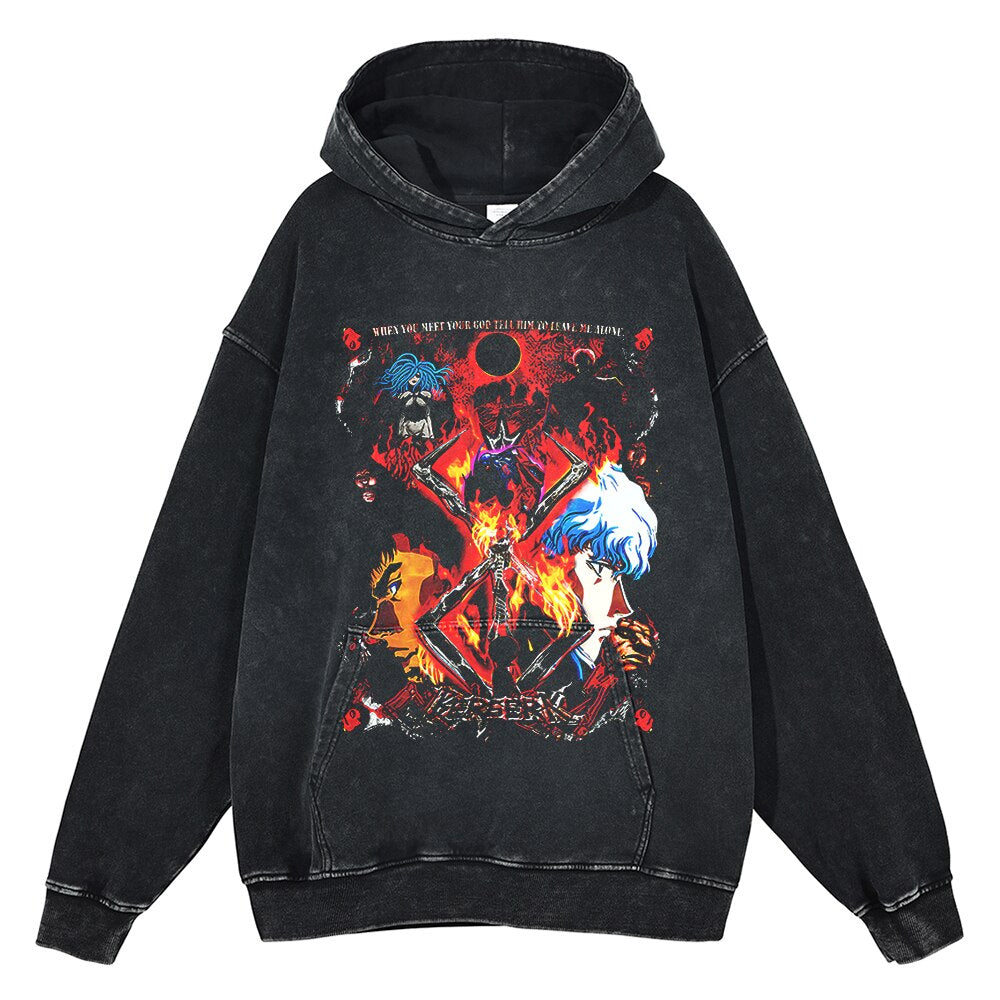 BRAND OF SACRIFICE FLAMES VINTAGE HOODIE