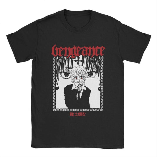 KURAPIKA VENGEANCE BLACK TEE