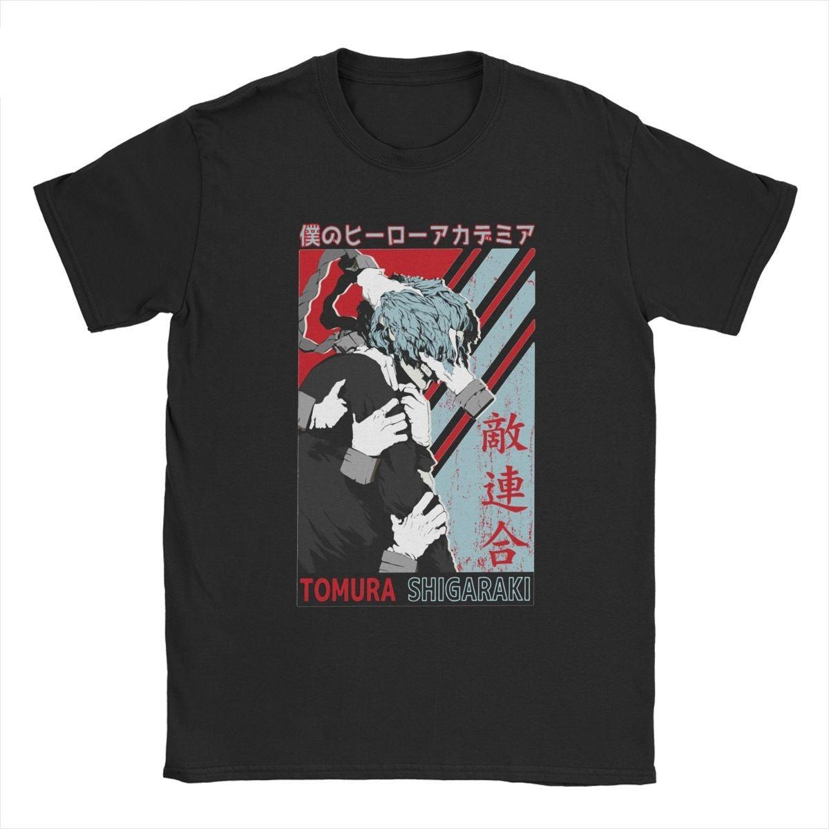 TOMURA SHIGARAKI BLACK TEE