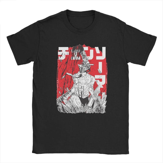 CHAINSAW MAN WRATH BLACK TEE