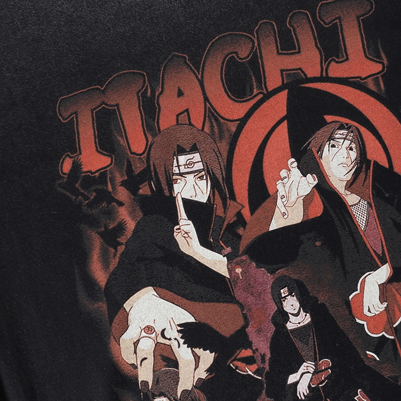 ITACHI UCHIHA VINTAGE TEE