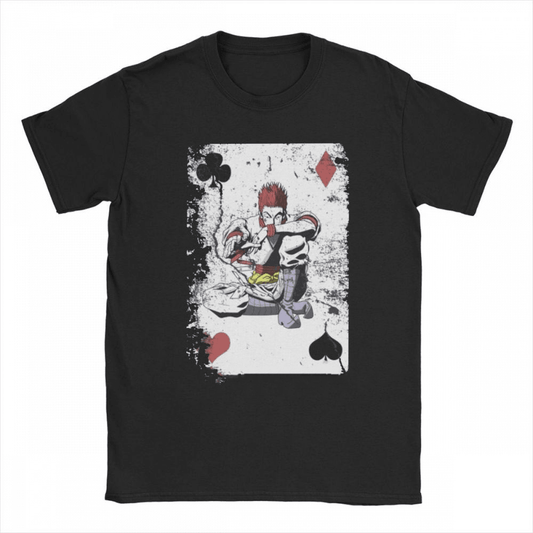 HISOKA JOKER CARD BLACK TEE