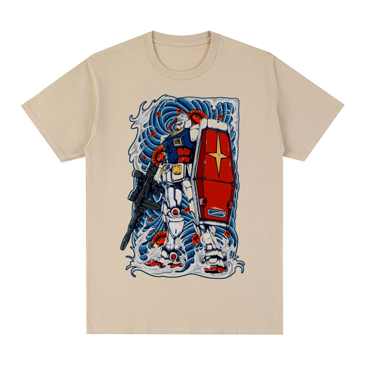 GUNDAM SHIELD CROSS TEE