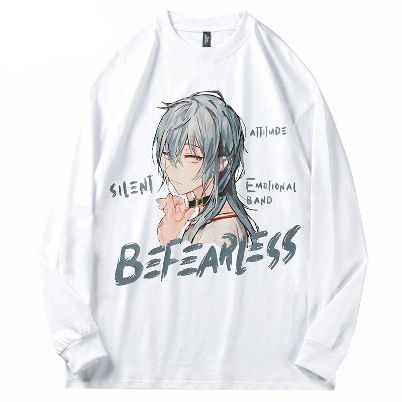 SILENT COLAR ANIME GIRL SWEATER