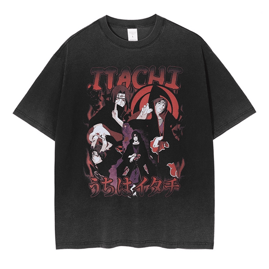 ITACHI UCHIHA VINTAGE TEE