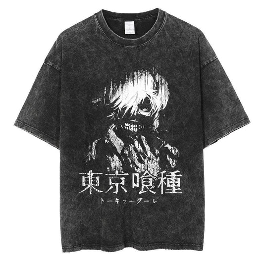 KANEKI FINGER CRACK VINTAGE TEE