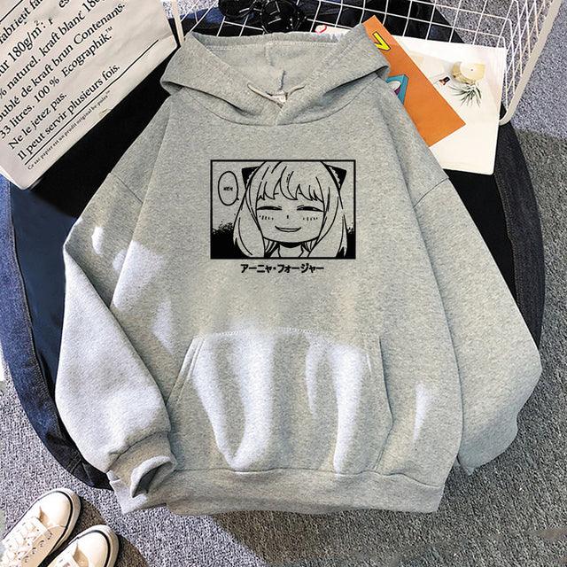 ANYA "HUH" FACE HOODIE