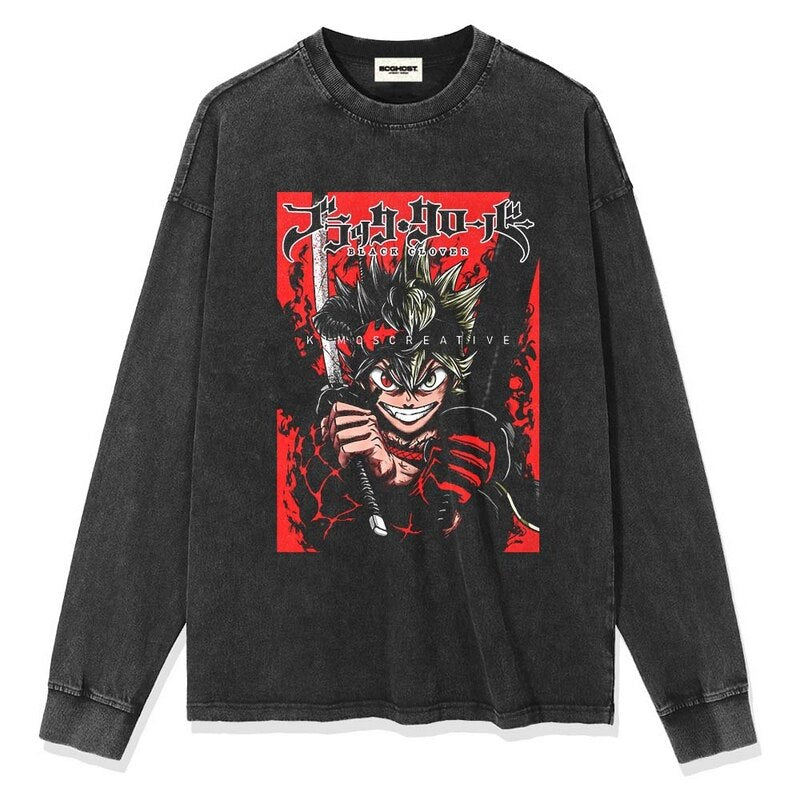 DEMONIC SMILE VINTAGE SWEATER