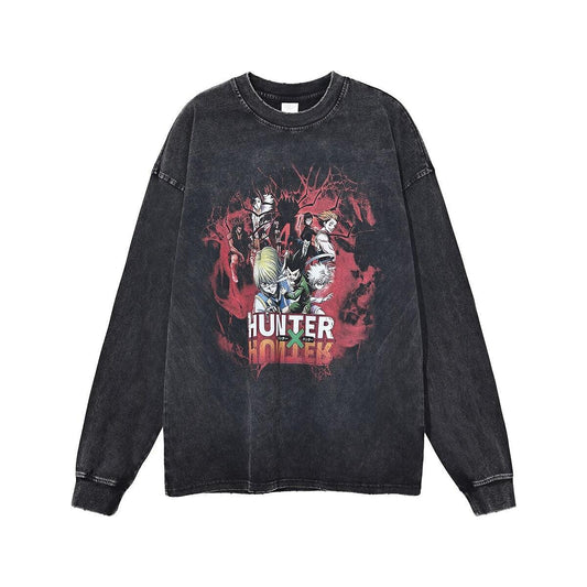 HXH RED VINTAGE SWEATER