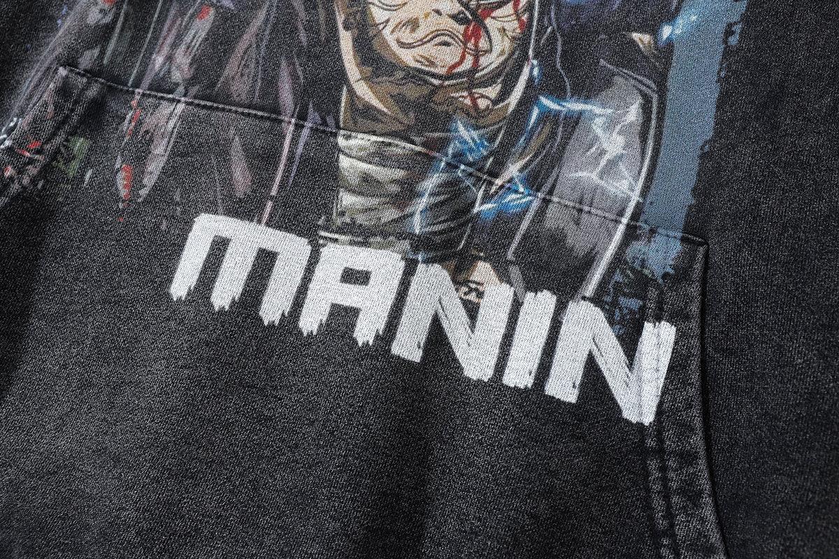 NINJA MANIN VINTAGE HOODIE