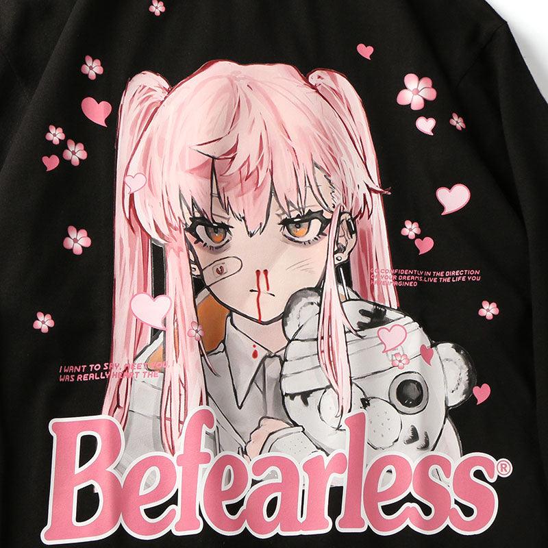 NOSE BLEED ANIME GIRL SWEATER