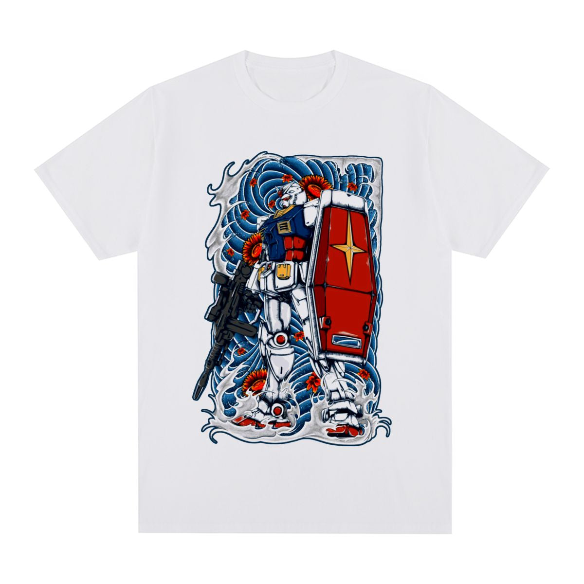 GUNDAM SHIELD CROSS TEE