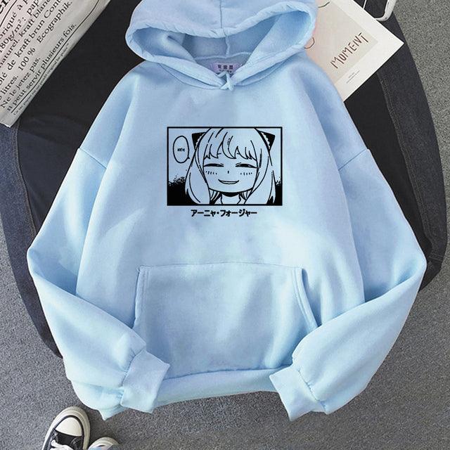 ANYA "HUH" FACE HOODIE