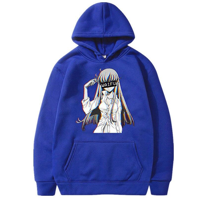 "C.C" THE WITCH OF BRITANNIA WAIFU HOODIE