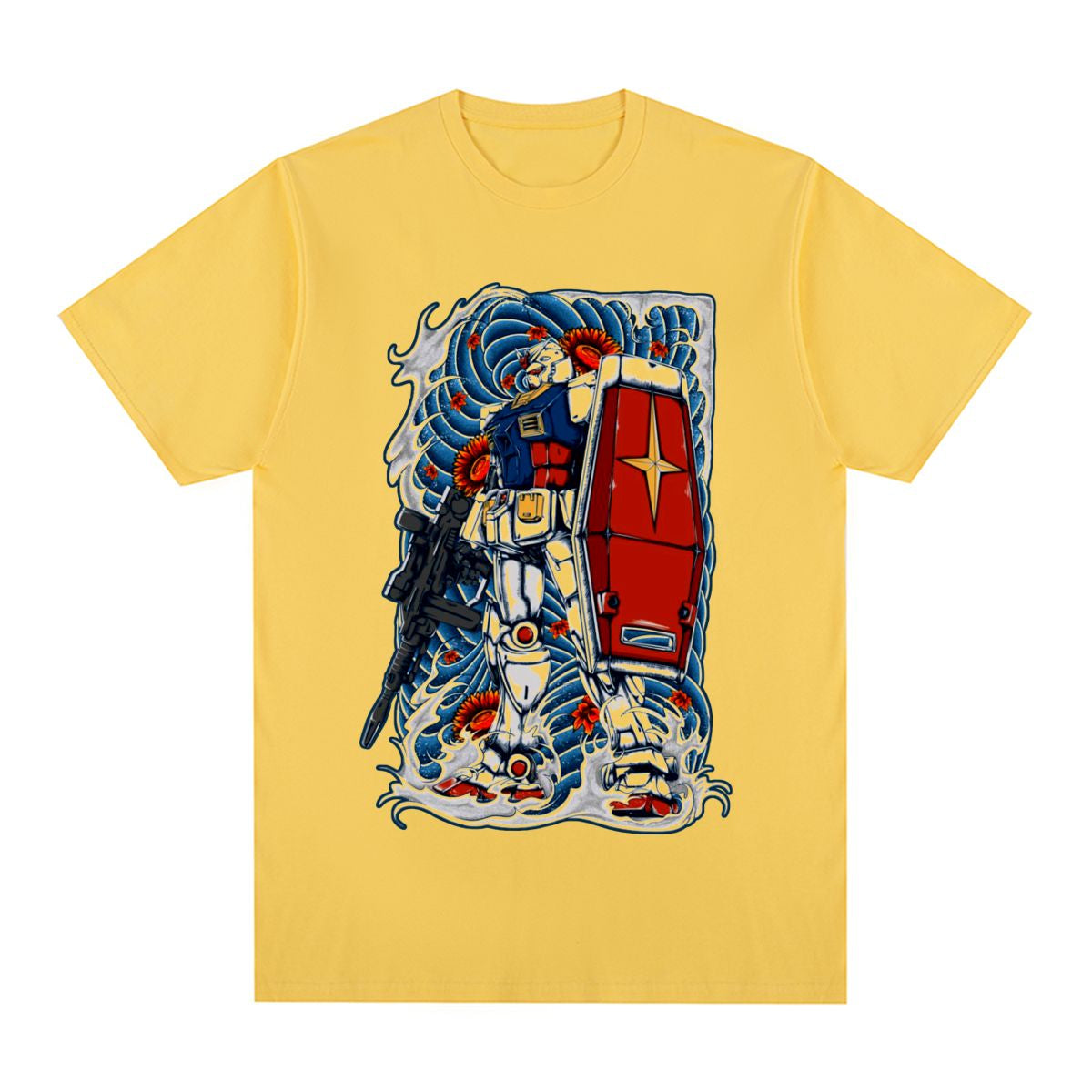 GUNDAM SHIELD CROSS TEE