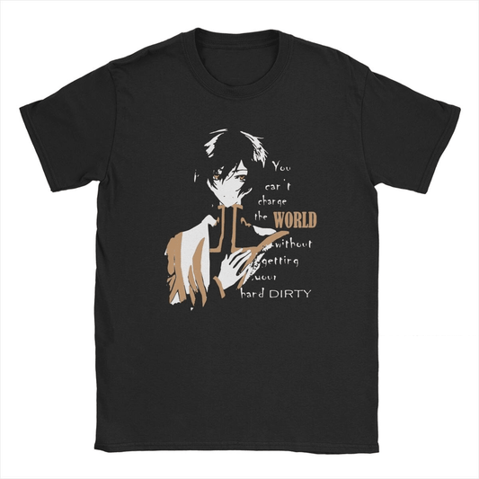 CHANGE THE WORLD BLACK TEE