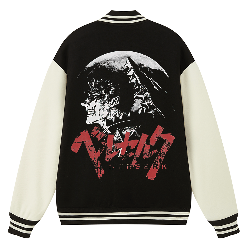 GUTS BLOOD MOON - BASEBALL VARSITY JACKET