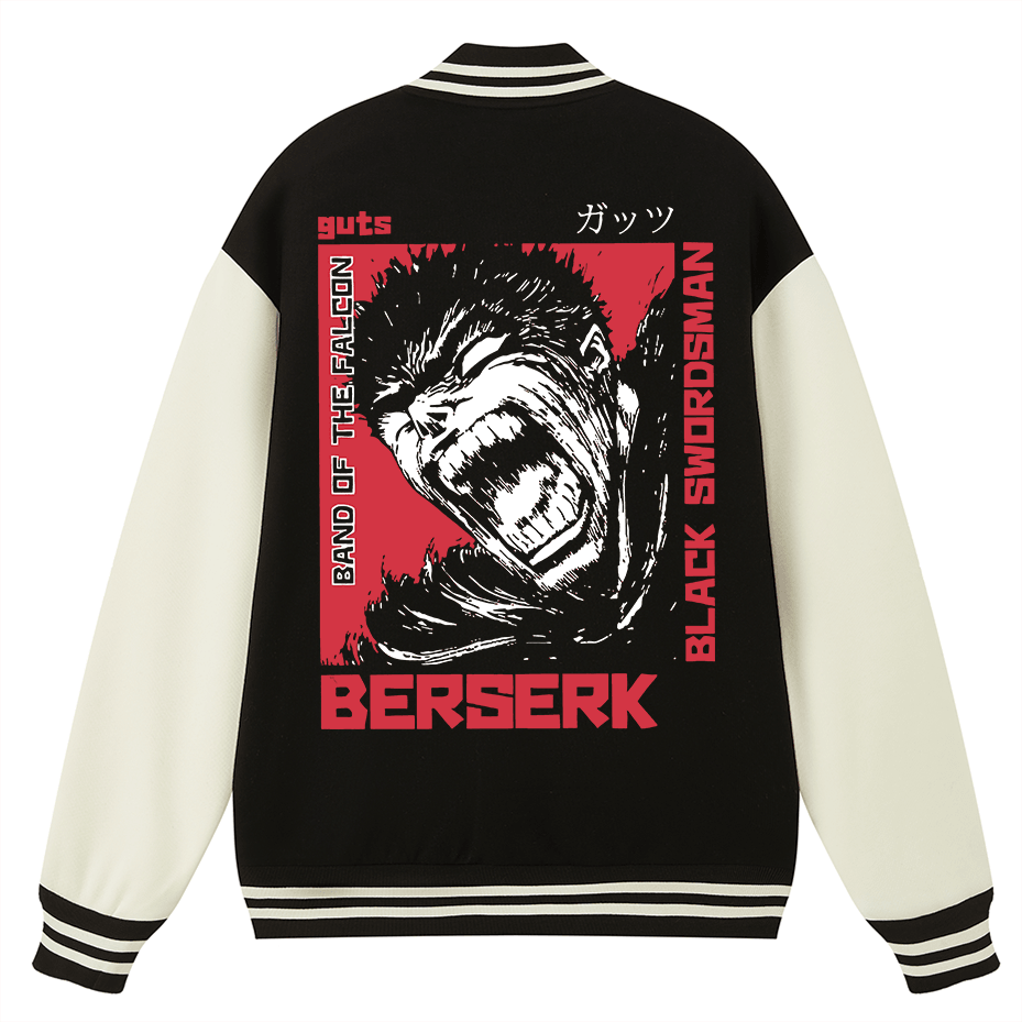 GUTS SCREAMING - BASEBALL VARSITY JACKET